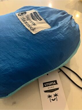 Supreme Hammock - Bright Blue with Aqua Trim